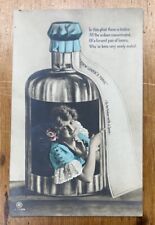 Luvers Lovers Tonic Advertisement Colorized RPPC 1908 picture