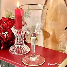 Baccarat Directoire Gold Trimmed Vintage French Port Wine Baccarat Glass - 1 * picture