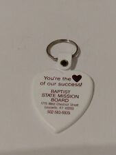 Baptist State Mission Board Kentucky Heart Keychain Charm picture