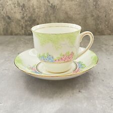 Vtg Royal Standard Fine Bone China England Tea Cup Saucer Hand Painted c1949 picture