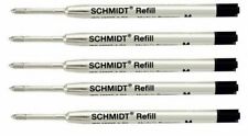 5 Refills for Montegrappa Ballpoint Pens - BLACK Medium, Made in Germany picture