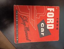1956 Ford Car Shop Manual Ford Division OEM Vintage (READ) picture