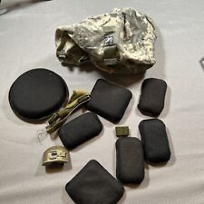 USGI Army helmet protective cushioned Pads, And SureFire Mount Tan picture