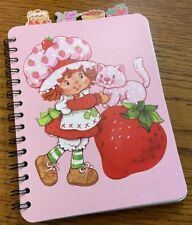 Strawberry Shortcake Notebook Stationary Valentine * NEW * RARE Vintage Style picture
