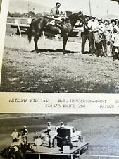 Vintage Horse Racing Photo picture