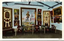 Art Gallery Buffalo Bill Memorial Museum Lookout Mountain CO Unposted Postcard  picture