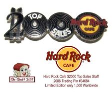Hard Rock Cafe $2000 Top Sales Staff 2006 Trading Pin 34684 picture