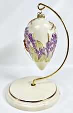 LENOX SPRINGTIME SPLENDOR Iris Ornament with Stand Parvaneh Holloway picture