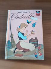 Disney's Wonderful World of Reading Cinderella 1974 HC picture
