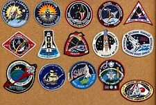 Lot of (15) NASA Space Patches from the Shuttle Program picture