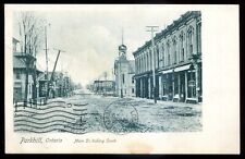 PARKHILL Ontario Postcard 1905 Main Street Stores picture