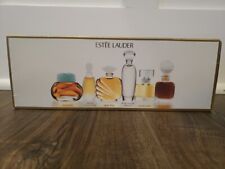 Vintage Estee Lauder Eau De Parfum 6 Mini Bottle Gift Set Used  picture