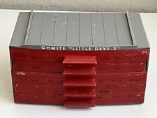 Vintage Ohmite Little Devils Resistor Storage 5 Drawer picture