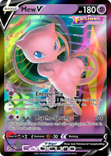 Mew V 113/264 Fusion Attack German Pokemon Trading Card picture