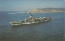 MR ALE Postcard U.S.S. Shangri-La (CVA-38) USS Aircraft Carrier UNP B1307 picture