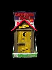 FUNRISE OUTHOUSE TALKING COIN BANK 1996 Sounds Real Voice New picture