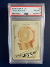 2018 TOPPS Allen & Ginter Cryptocurrency #83 PSA 8 picture