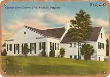 Metal Sign - Virginia Postcard - Cypress Cove Country Club, Franklin, Virginia picture