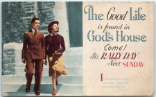 Postcard - The Good Life is found in God's House picture