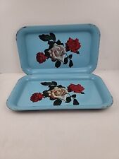 Vintage 1940's-1950's Mid-Century Rose Tray - Serving or Display picture