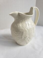 Vintage Wedgwood Cream white Barlaston Etruria pitcher grapevines 5 inch #CC picture