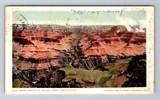 AZ- Arizona, Aerial Grand Canyon, Antique, Vintage c1906 Souvenir Postcard picture
