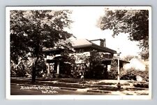 Hart MI-Michigan, RPPC Brokerine Funeral Home, Real Photo Vintage Postcard picture