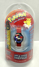 Vintage Y2K Pokémon Digital Watch Ash Mix And Match, Sealed  picture