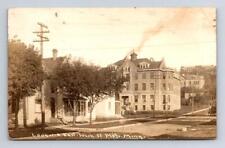 MN - MANKATO MINNESOTA 1914 RPPC Postcard WASHINGTON STREET IMMANUEL HOSPITAL picture