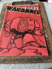 Robotech Rick Hunter (2023) #1 RED BLANK Sketch Cover Warhammer 40K Dreadnought picture
