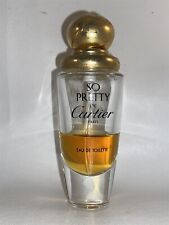 Cartier So Pretty Perfume EDT 1 Oz Spray 30 ML Eau de Toilette Vintage 25% picture