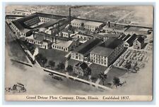 c1910s Grand Detour Plow Company Dixon Illinois IL Zoeller's Store Postcard picture