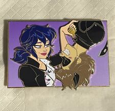 Flawed Miraculous Ladybug and Cat Noir Hard Enamel Fantasy Pin picture