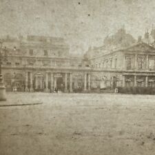 Antique 1875 Palais Royale Royal Palace Paris France Stereoview Photo Card P1860 picture