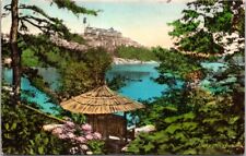 Lake Minnewaska NY New York Cliff House Shawangunk MTS 1939 Vintage Postcard picture