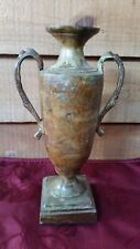 BEAUTIFUL LARGE GRECIAN STYLE VASE - METAL picture