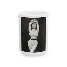Betty Brosmer #210 (Vintage Female Icon) White Coffee Mug picture