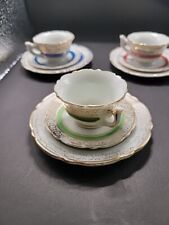 A set of 3 Vintage miniature teacup, saucer and plate  picture