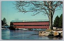 Postcard Gettysburg PA Dutch Cupboard Hickory Bridge Farm Covered Bridge picture