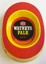 WATNEY'S PALE ALE Great Britain ENGLAND English PLASTIC Colorful VINTAGE ASHTRAY picture