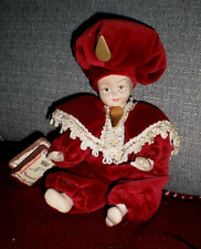 VINTAGE CAPODIMONTE BEAUTIFUL PROCELAIN DOLL ~ Made in Italy picture