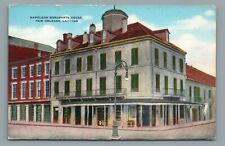 New Orleans LA-Louisiana, Napoleon Bonaparte House, Antique, Vintage Postcard picture