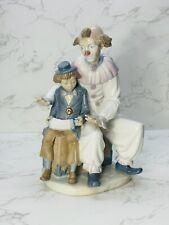 Lladro NAO ZAPHIR Lesson of Music #701 Clown & Boy With Accordion picture