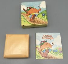 Vintage Somersaults By Avon Orrin Orange Mini Book With Soap New Old Stock picture