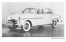 Postcard 1949 Auto Advertising 1949 Dodge Four Door 22-12479 picture