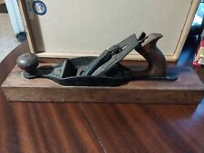 Old Vintage Wood Hand Held Wood Planer 17 Inches picture