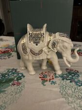 RARE: Lenox Christmas China Jewels Nativity Standing Elephant - Mint With Box picture
