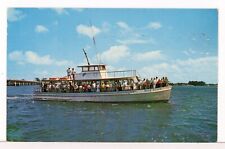 1950s - The Fishing Charter Boat BLUE HERON Riviera Beach FL Postcard picture