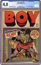 Boy Comics #11 CGC 4.0 1943 3834342001 picture