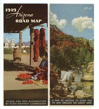 Vintage 1949 Arizona Official Road Map – State Highway Department picture